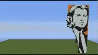 Minecraft - Pixel Art - Speed Build - Pulp Fiction