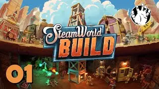 SteamWorld Build PL #1 - Roboty zakładają osadę 🤖 Gameplay PL