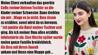 Papa verkaufte das Erbstück-Cello meiner Tochter und drohte mir – dann tauchte Oma auf“