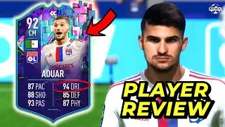 92 FLASHBACK AOUAR IS BROKEN! FIFA 23 Ultimate Team SBC Player Review