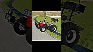 Swaraj 744 tractor game #shorts #ytshorts #trending