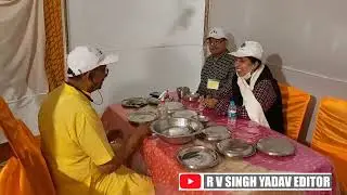 #dayalbagh बसंत और हुजूर के जन्मदिन पर आई संगत के लिए राजस्थान वालों ने लगाई केंटीन, #surekhayadav