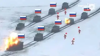 Ukraine Destroys Russian Special Forces Column