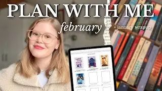 PLAN WITH ME: January wrapup & february writing goals