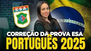 Corre&ccedil;&atilde;o da Prova da ESA 2025 &ndash; Portugu&ecirc;s | Prof. Larissa