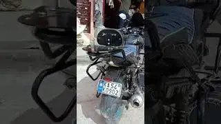 Pulsar 220 Crash guard and Toprack with backrest and saddle stay at my Store Bangalore - 9828525294