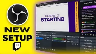 Purple Royal Animated Stream Pack | Clean Twitch Overlay by VectorKingStudio