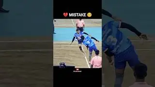 🥺 MISTAKE 💔 KABADDI 🔥🔥 #sad #reaction #kabaddi #shorts #youtubeshorts #all_india_kabaddi