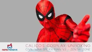 Civil War Spider Man v2 Unboxing - Zentai Zone