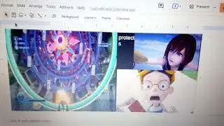 kairi protects lewis robinson from rotatron