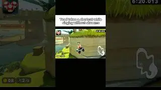 Toad takes a shortcut while singing without shrooms.
