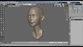 blenderCN 钉钉小课堂 改人头喽~03