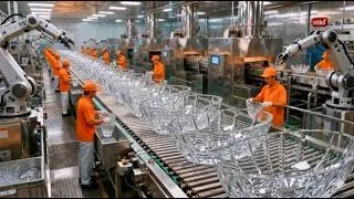 Inside A Handmade Crystal Workshop: The Art Of Blowing Luxury Glassware (Full Process)