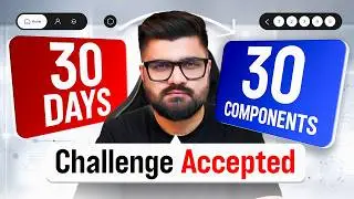 I Built 30 UI Components in 30 Days | Manu Arora
