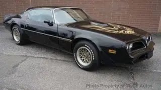 $34,495~1978 Pontiac Firebird Trans Am For Sale~6.6 Liter~Auto~43,400 Actual Miles and VERY Original