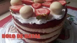   Bolo de Natal / Receitas da Gi