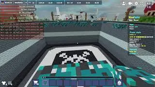 Bloxd.io Stand on colour gameplay