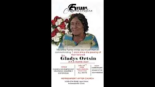 5 YEARS COMMEMORATION OF THE LATE MRS  GLADYS ORTSIN @ KOFORIDUA