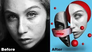 A Pop Surrealism Photo Manipulation - Photoshop Editing