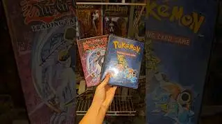Trading Card Collector Book #rememberthese #pokemon #yugioh #gameboy #nintendo #collector #90s #00s