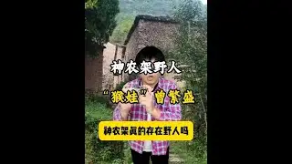 神农架真的有野人吗，被报道过的猴娃是什么情况#野人 #真实事件 #万万没想到的结局 #社恐的小羊