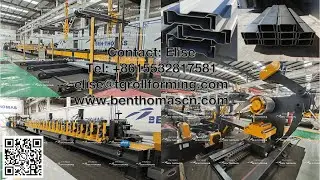Channel Roll Forming Machine | metal C Z U W Omega Sigma channel production line