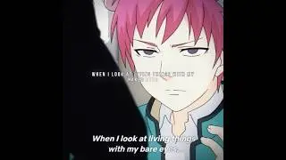 Favorite character | Saiki K edit | the disastrous life of Saiki K
