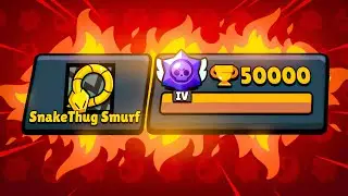 I Reached 50.000🏆 on my Smurf Account 🫡