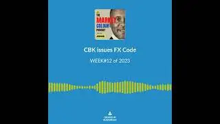 The Central Bank of Kenya issues a foreign exchange code. (FX Code)