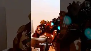 ОЗВУЧКА Spiddarund SKIBIDI TOILET 65 Bloopers (not real ☠️) #spidarrund #skibiditoilet