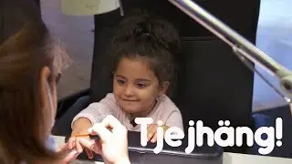 Luma & Leonora på nagelsalongen | Unga mammor