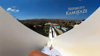 Watercity Kamikaze left 360&deg; VR POV Onride