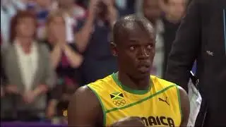 Best 100m race ever - 2012 Olympics with Bolt, Blake, Powell, Gatlin, Gay💥