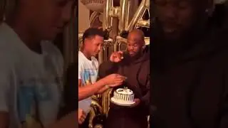 The Texas Rangers celebrate Adolis Garcia&rsquo;s birthday during spring training this year