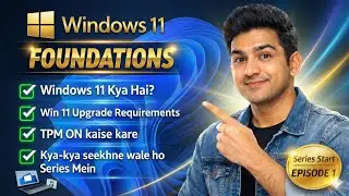 Introduction to Windows 11 Beginner to Advance Series START | Full Course Hindi | Episode 1