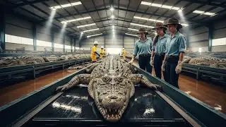 Inside the crocodile Factory &ndash; Full Process How Million-Dollar Bags Are Made