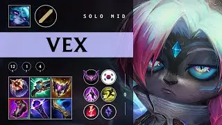 Vex Mid vs Morgana - KR Master Patch 25.24