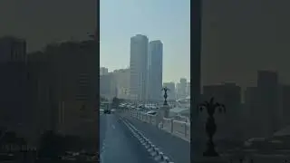 DUBAI CITY TRUCK DRIVE ❤️#punjabitruckdriver #dubaivlog #truckesvlogs #volvotrucks #love #tourism