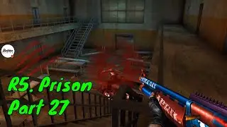 MAD ZOMBIES : Offline Zombie Games-R5 Prison Part 27-Gameplay Walkthrough-(Android-iOS)