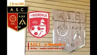 💥⚽:| A.S.C. 2 - vv Noordwijk 3  (0-2) 1-5 🙌😍