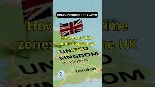 How many time zones does the UK have #shorts #quizgames