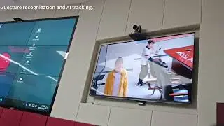 Guesture Control and AI tracking
