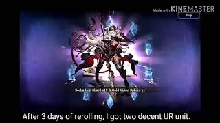 War of The Visions: FFBE | Reroll result after 3 painful days (1)