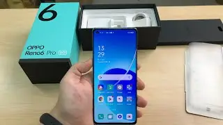 Oppo Reno 6 Pro 5G Unboxing + First Boot Up (Arctic Blue)