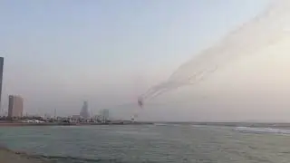 #Sdb sadab khan/ Jeddah Red sea corniche/ Air show.