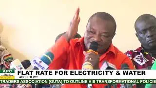Electricity and Water will be flat rate no matter your consumption level - Hassan Ayariga