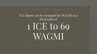 Introducing the WAGMI Token