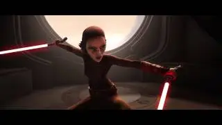 Star Wars: The Clone Wars - Anakin Skywalker vs Barriss Offee [1080p]