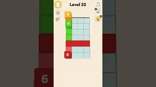 Blocks Stack Puzzle Level 22