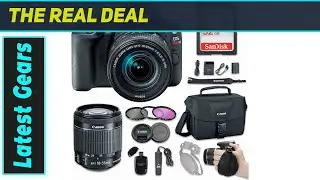 Canon SL2: Best Entry-Level DSLR Bundle? Unboxing & First Impressions